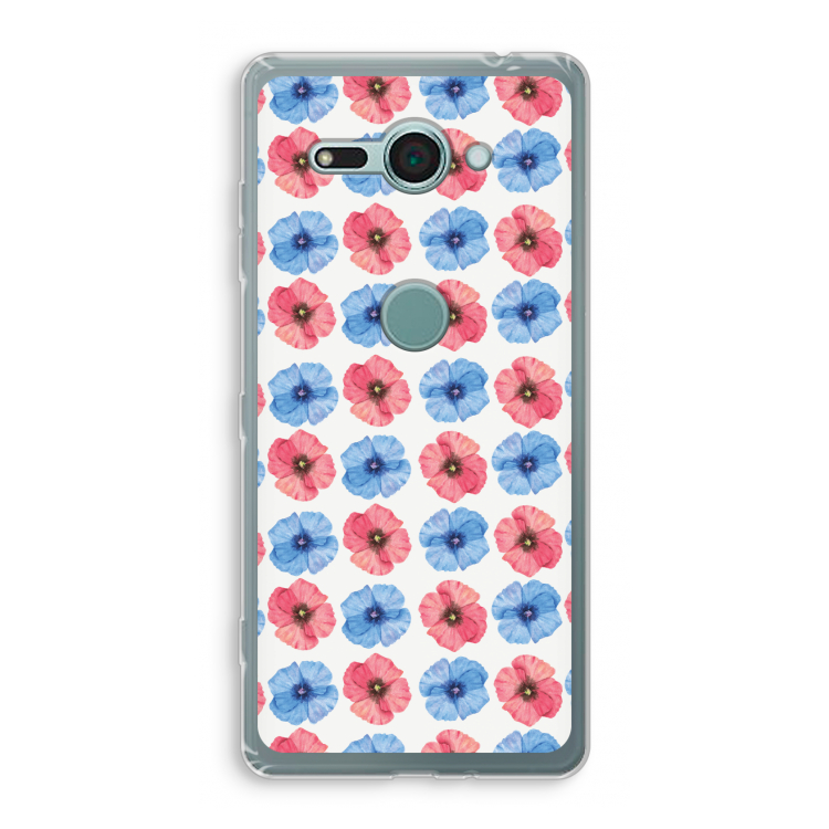 Klaproosjes: Sony Xperia XZ2 Compact Transparant Hoesje