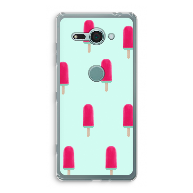 Waterijsje: Sony Xperia XZ2 Compact Transparant Hoesje
