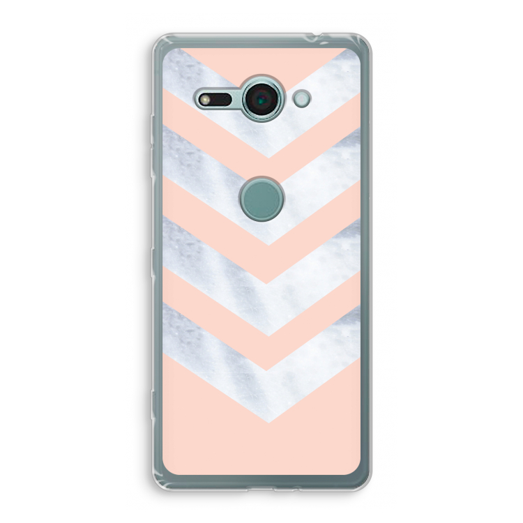 Marmeren pijlen: Sony Xperia XZ2 Compact Transparant Hoesje