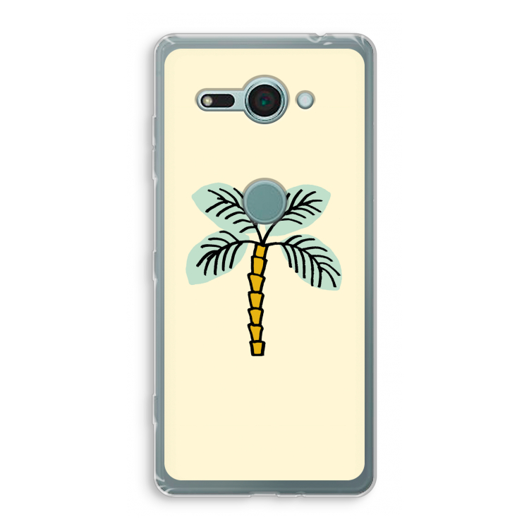 Palmboom: Sony Xperia XZ2 Compact Transparant Hoesje