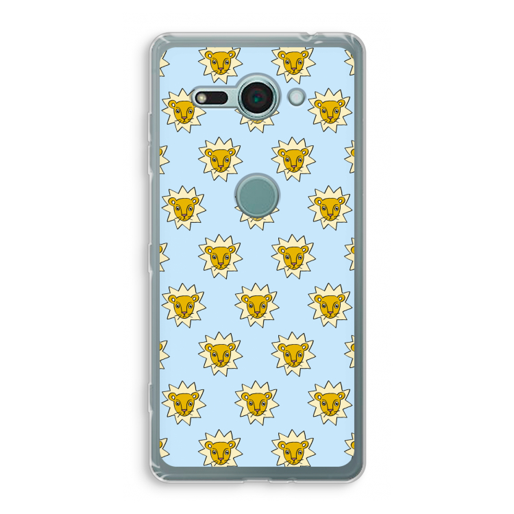 Leeuwenkoppen: Sony Xperia XZ2 Compact Transparant Hoesje