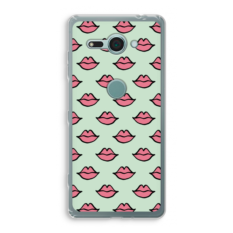 Lipjes: Sony Xperia XZ2 Compact Transparant Hoesje