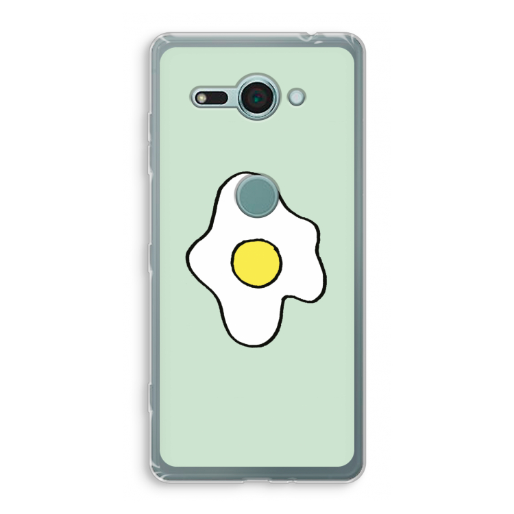 Spiegelei: Sony Xperia XZ2 Compact Transparant Hoesje