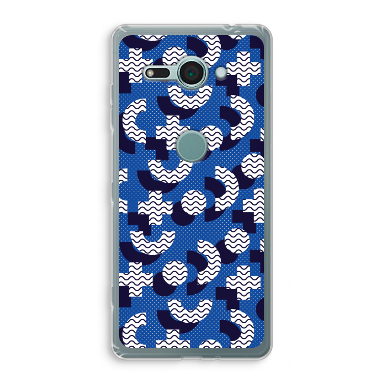 8-bit N°5: Sony Xperia XZ2 Compact Transparant Hoesje