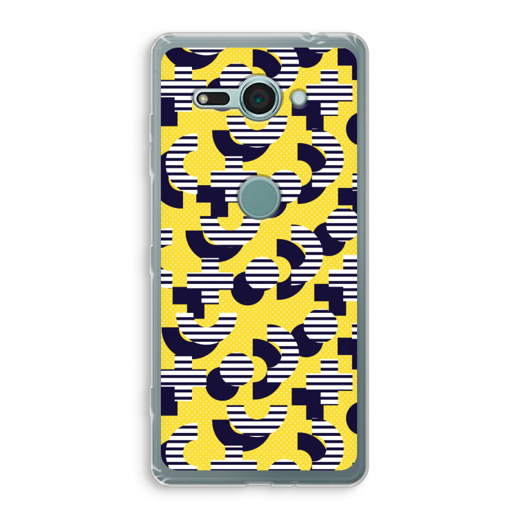 8-bit N°3: Sony Xperia XZ2 Compact Transparant Hoesje
