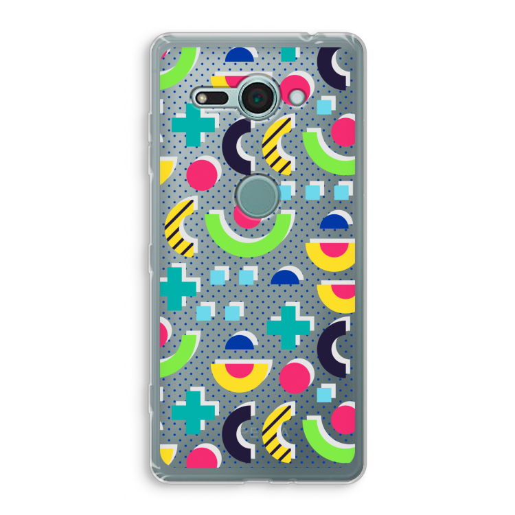8-bit N°1: Sony Xperia XZ2 Compact Transparant Hoesje