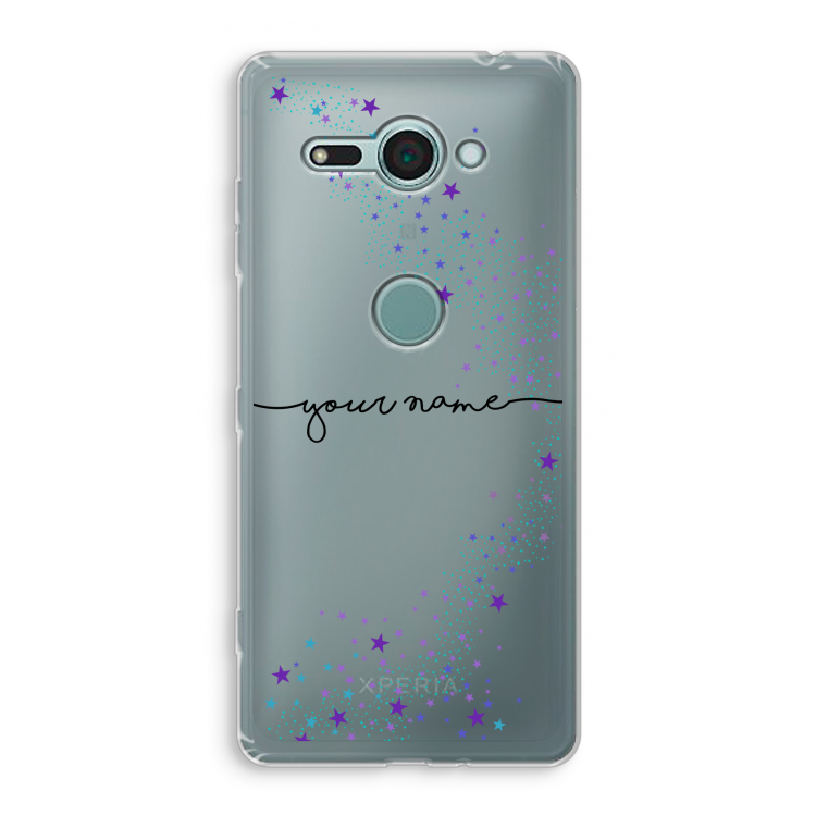 Sterren: Sony Xperia XZ2 Compact Transparant Hoesje