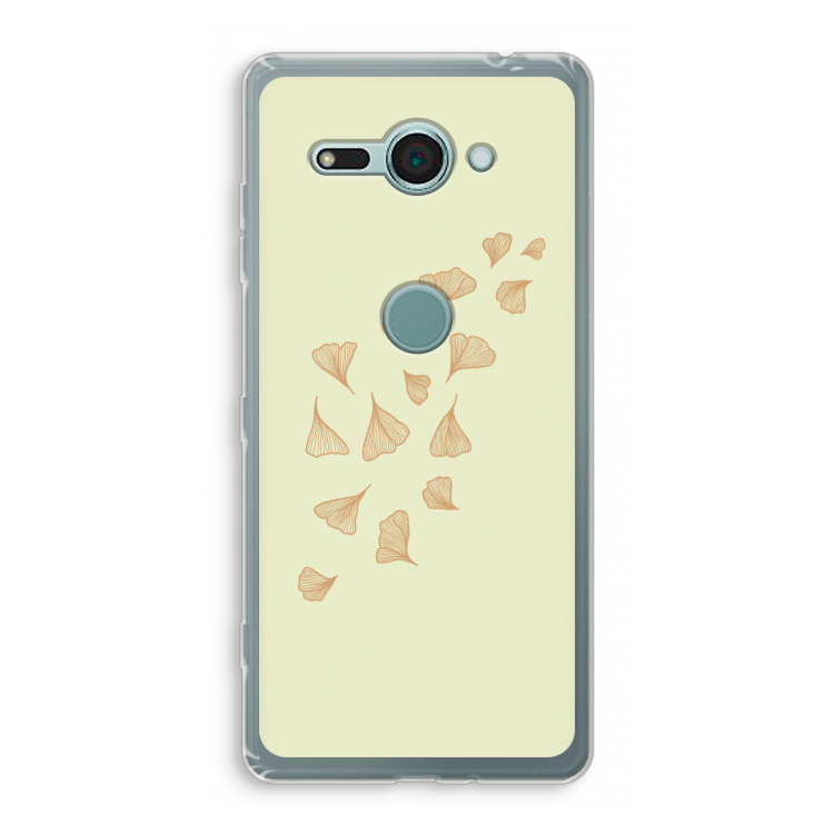Falling Leaves: Sony Xperia XZ2 Compact Transparant Hoesje