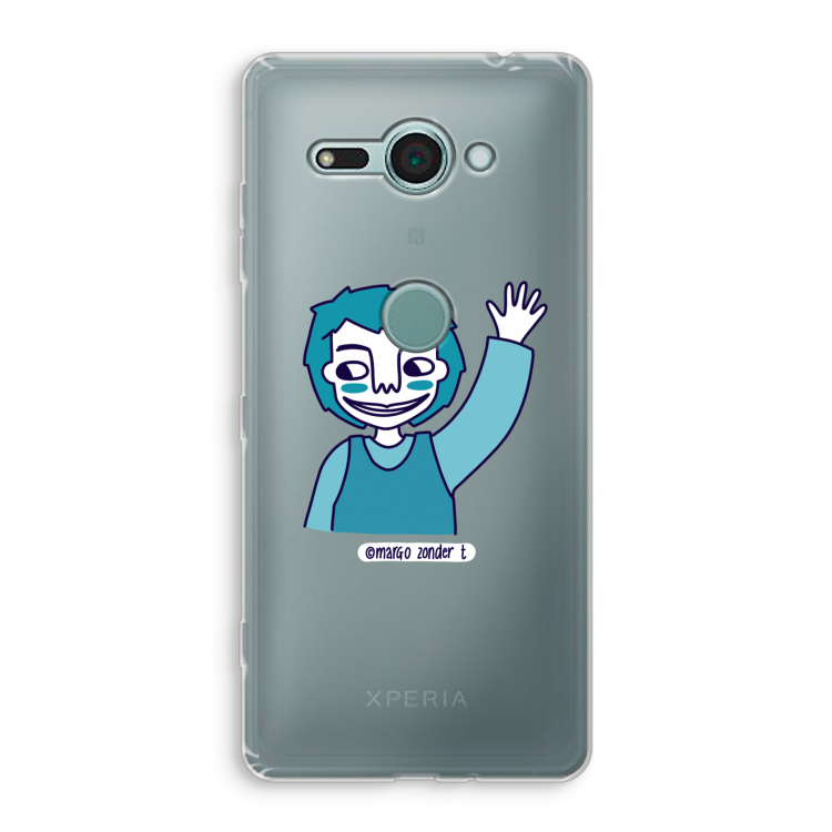 Zwaai: Sony Xperia XZ2 Compact Transparant Hoesje