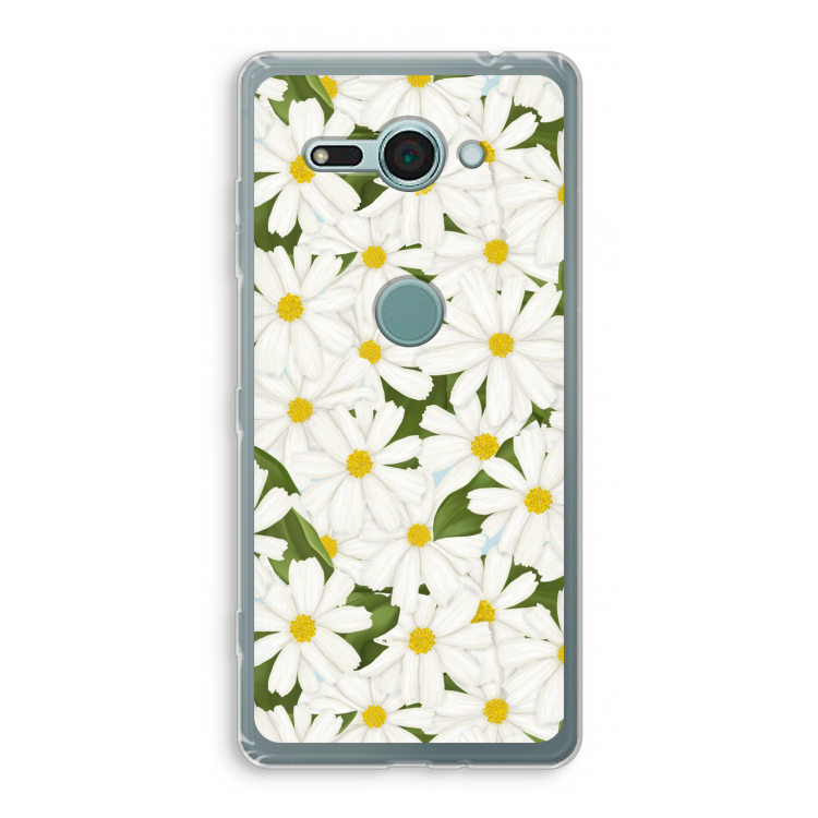 Summer Daisies: Sony Xperia XZ2 Compact Transparant Hoesje