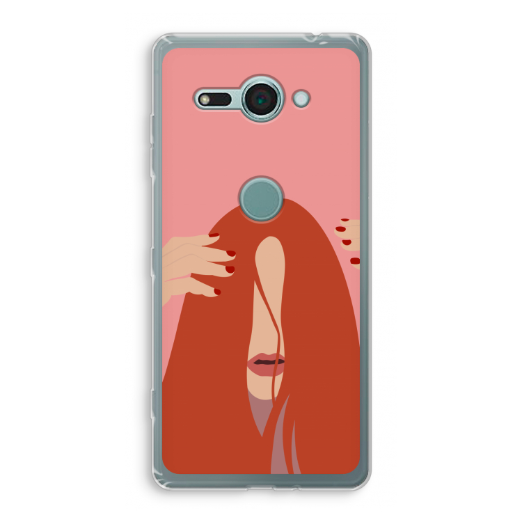 Woke up like this: Sony Xperia XZ2 Compact Transparant Hoesje