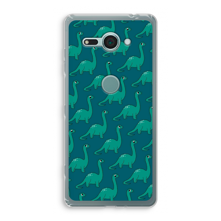 Diplodocus: Sony Xperia XZ2 Compact Transparant Hoesje