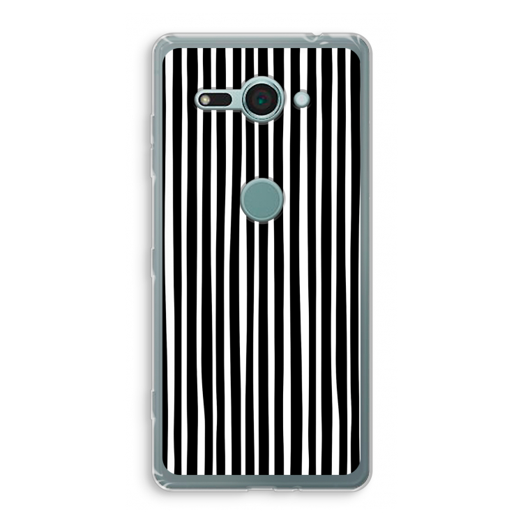 Stripes: Sony Xperia XZ2 Compact Transparant Hoesje