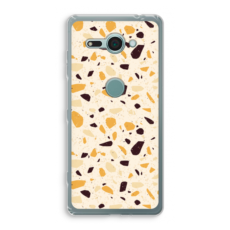 Terrazzo N°13: Sony Xperia XZ2 Compact Transparant Hoesje