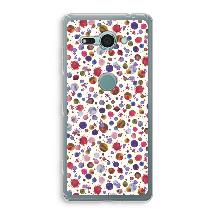 Planets Space: Sony Xperia XZ2 Compact Transparant Hoesje