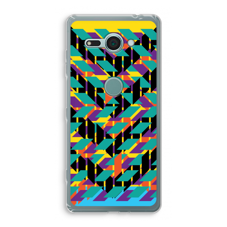 Skew Bee 1: Sony Xperia XZ2 Compact Transparant Hoesje