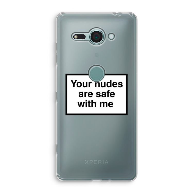 Safe with me: Sony Xperia XZ2 Compact Transparant Hoesje
