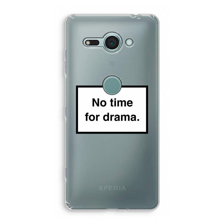No drama: Sony Xperia XZ2 Compact Transparant Hoesje