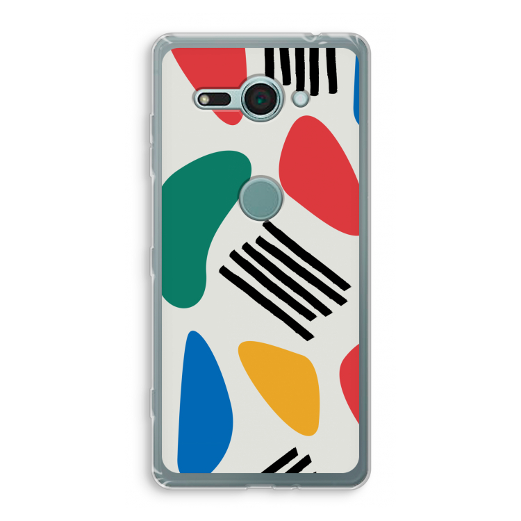 Illustratieve pop 1: Sony Xperia XZ2 Compact Transparant Hoesje
