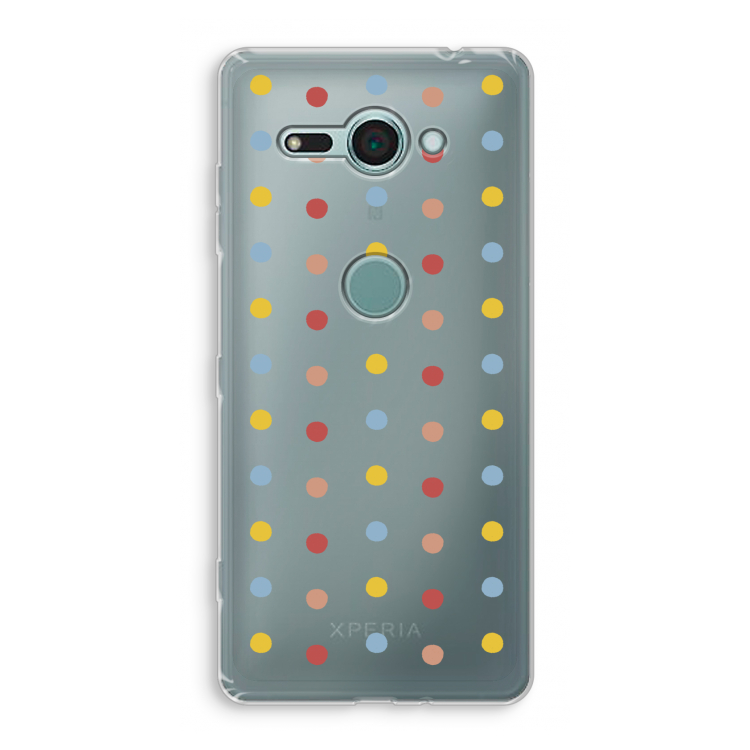 Bollen: Sony Xperia XZ2 Compact Transparant Hoesje