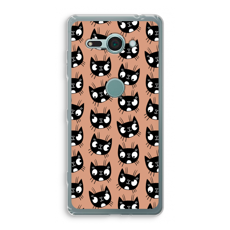 Kat: Sony Xperia XZ2 Compact Transparant Hoesje