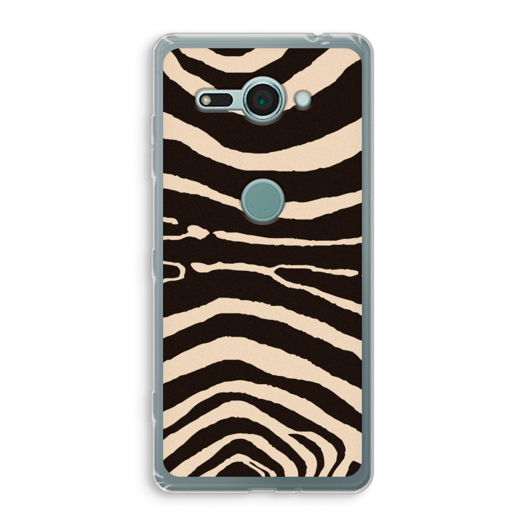 Arizona Zebra: Sony Xperia XZ2 Compact Transparant Hoesje