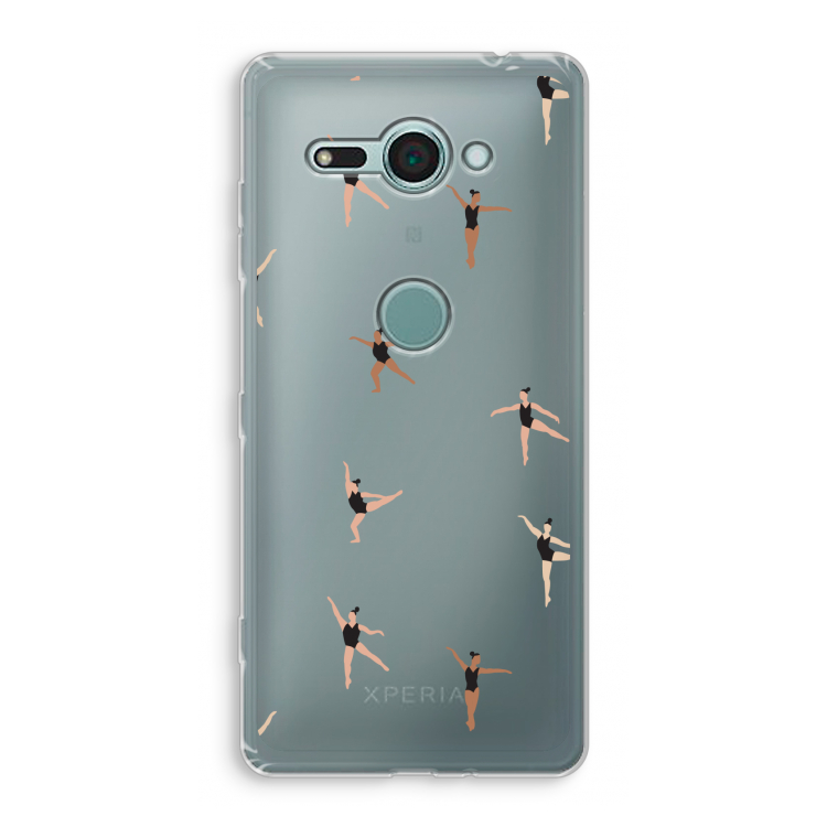 Dancing #1: Sony Xperia XZ2 Compact Transparant Hoesje