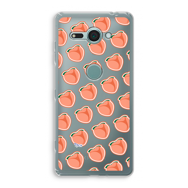 Just peachy: Sony Xperia XZ2 Compact Transparant Hoesje