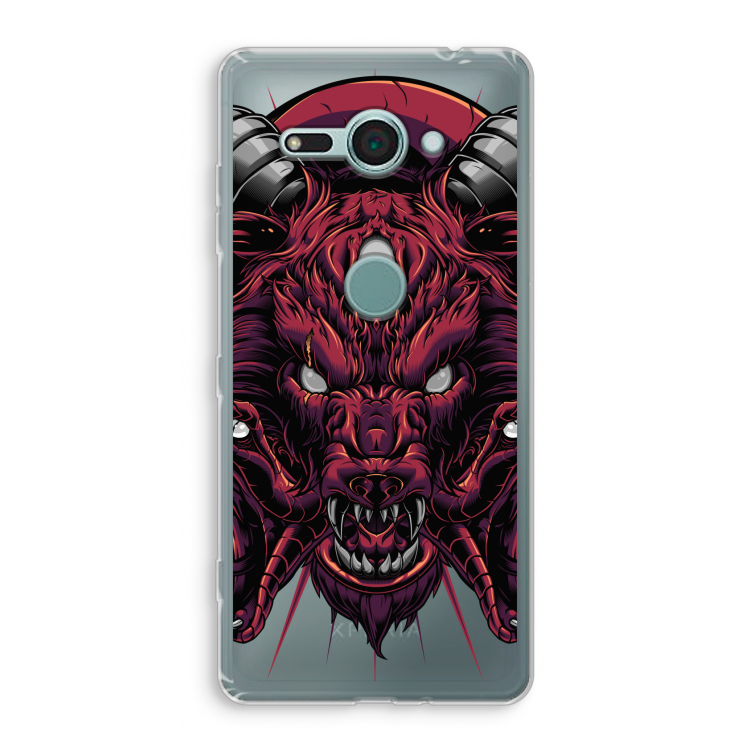 Hell Hound and Serpents: Sony Xperia XZ2 Compact Transparant Hoesje