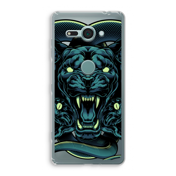 Cougar and Vipers: Sony Xperia XZ2 Compact Transparant Hoesje