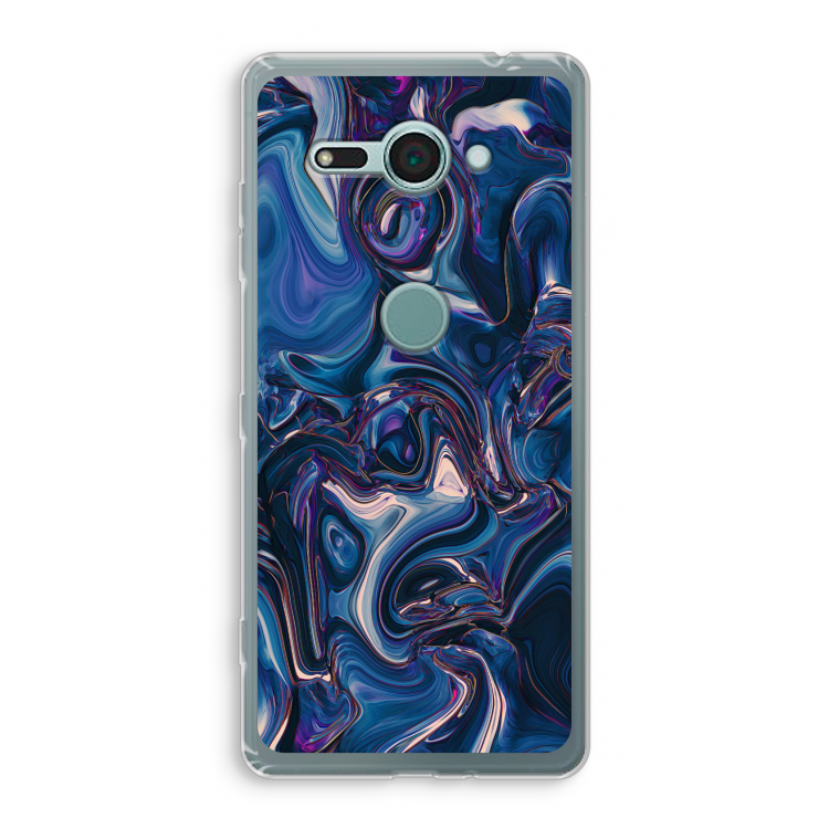 Mirrored Mirage: Sony Xperia XZ2 Compact Transparant Hoesje