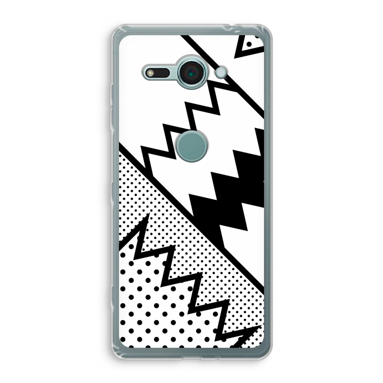 Pop Art #5: Sony Xperia XZ2 Compact Transparant Hoesje