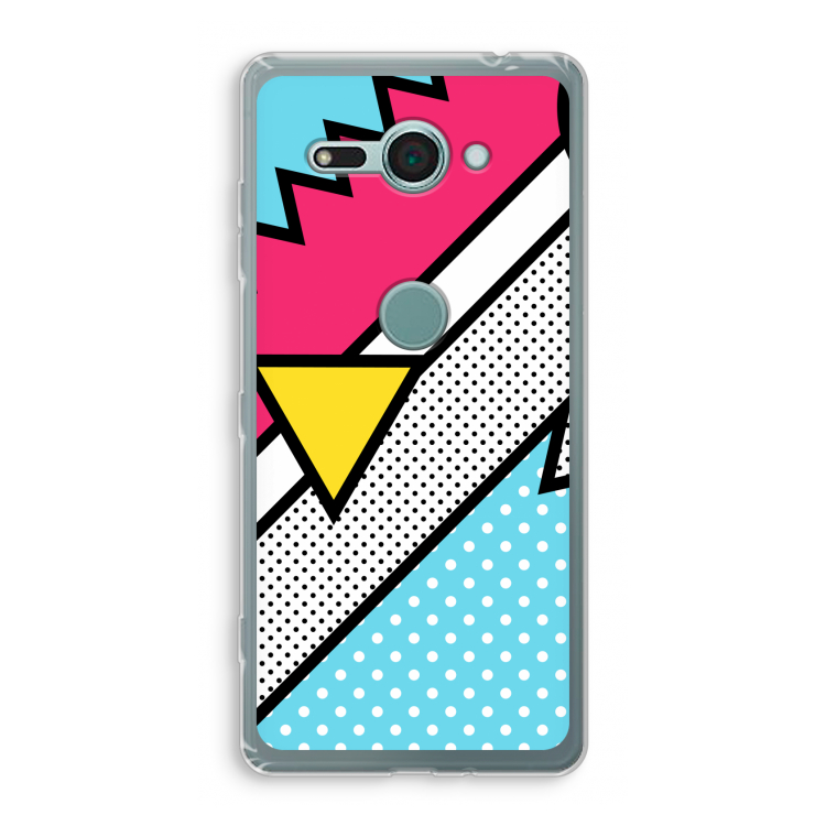 Pop Art #3: Sony Xperia XZ2 Compact Transparant Hoesje