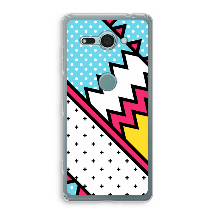 Pop Art #2: Sony Xperia XZ2 Compact Transparant Hoesje