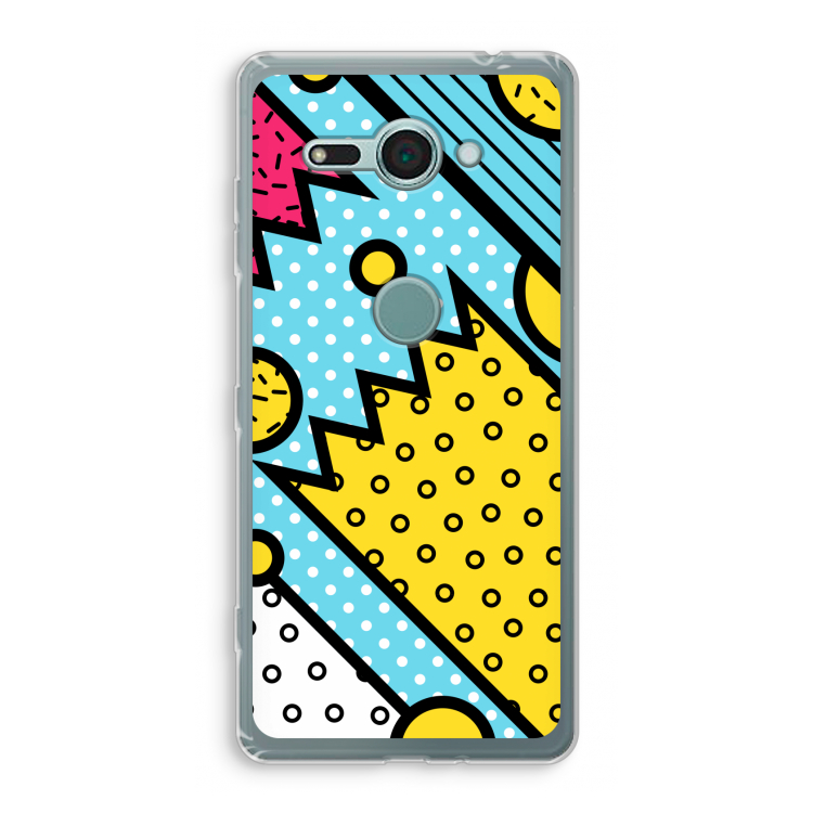 Pop Art #1: Sony Xperia XZ2 Compact Transparant Hoesje