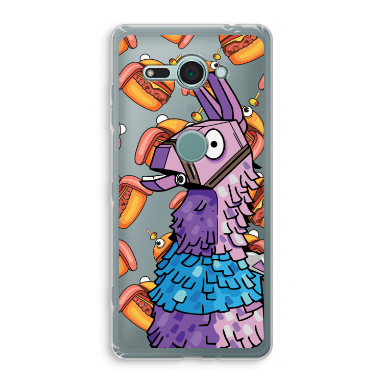 Loot Burger: Sony Xperia XZ2 Compact Transparant Hoesje