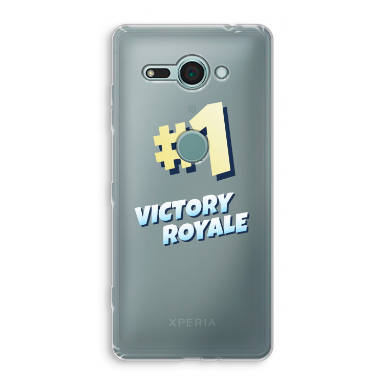 Victory Royale: Sony Xperia XZ2 Compact Transparant Hoesje