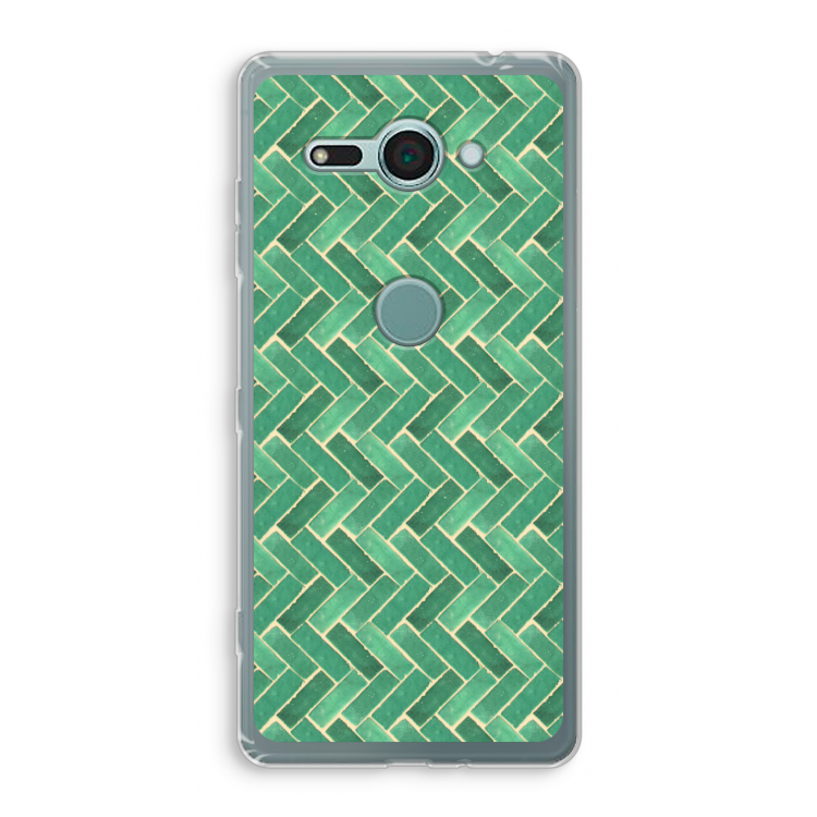 Moroccan tiles 2: Sony Xperia XZ2 Compact Transparant Hoesje
