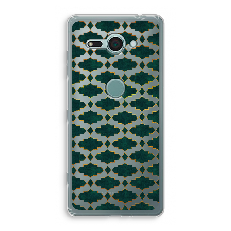Moroccan tiles: Sony Xperia XZ2 Compact Transparant Hoesje