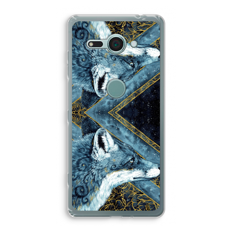 Golden Fox: Sony Xperia XZ2 Compact Transparant Hoesje