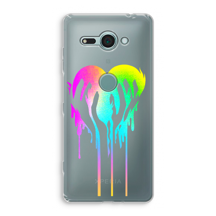 Hold My Heart: Sony Xperia XZ2 Compact Transparant Hoesje