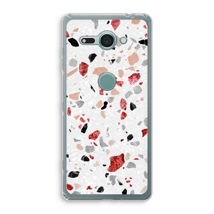 Terrazzo N°12: Sony Xperia XZ2 Compact Transparant Hoesje