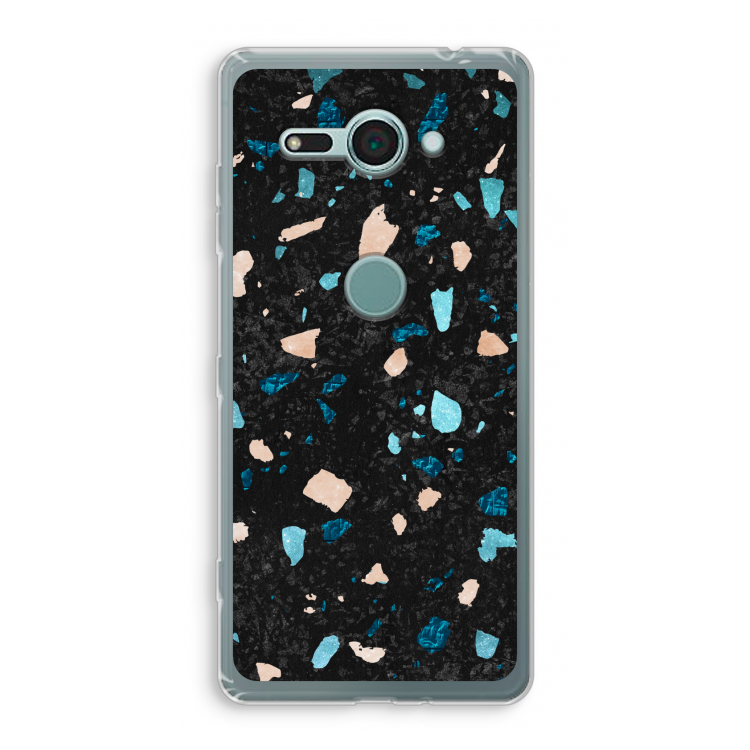 Terrazzo N°11: Sony Xperia XZ2 Compact Transparant Hoesje