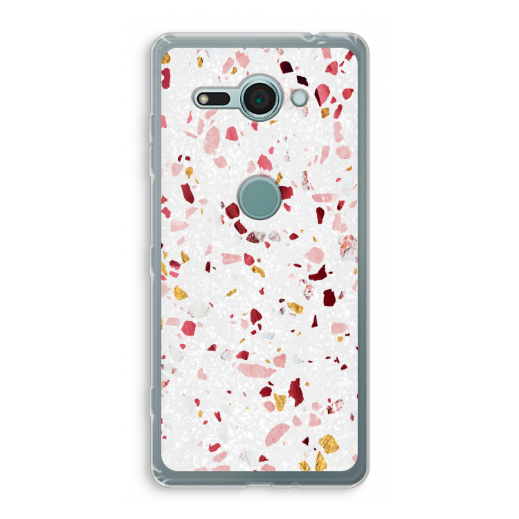 Terrazzo N°9: Sony Xperia XZ2 Compact Transparant Hoesje