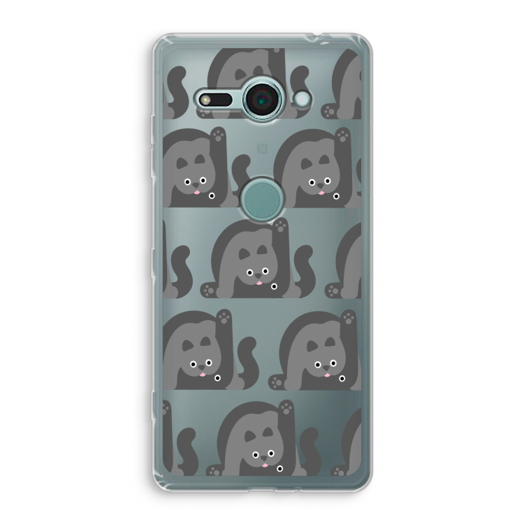 Cats: Sony Xperia XZ2 Compact Transparant Hoesje