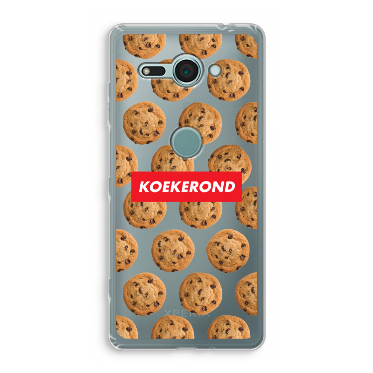 Koekerond: Sony Xperia XZ2 Compact Transparant Hoesje