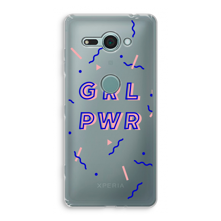 GRL PWR: Sony Xperia XZ2 Compact Transparant Hoesje