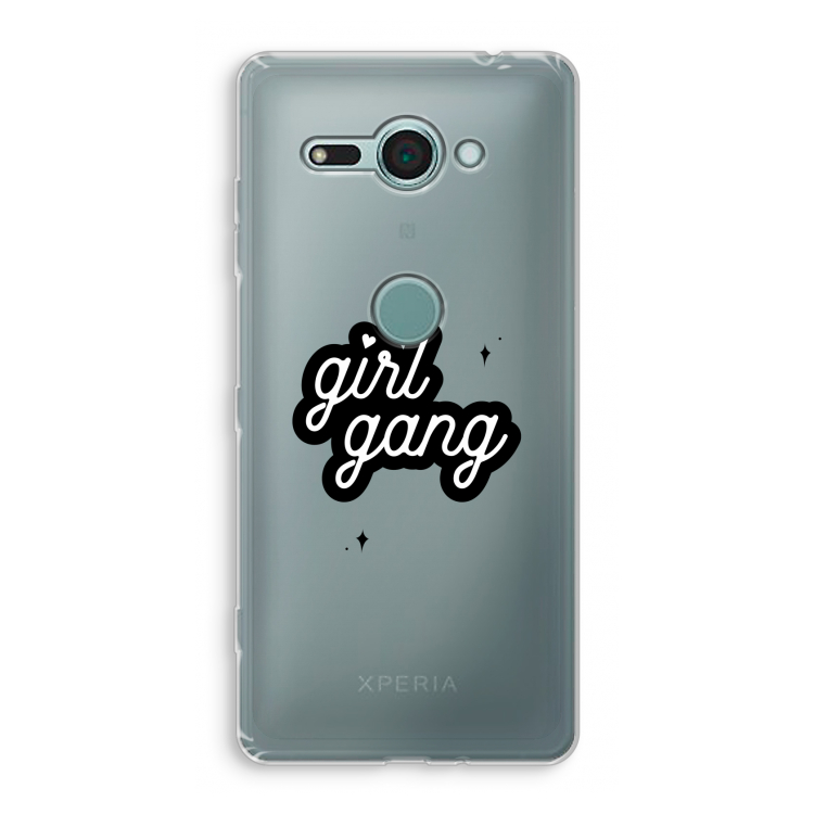 Girl Gang: Sony Xperia XZ2 Compact Transparant Hoesje