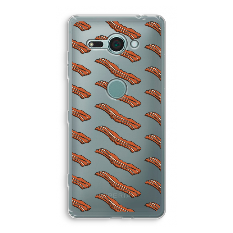 Bacon to my eggs #2: Sony Xperia XZ2 Compact Transparant Hoesje