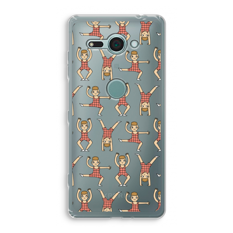 Gymboys: Sony Xperia XZ2 Compact Transparant Hoesje